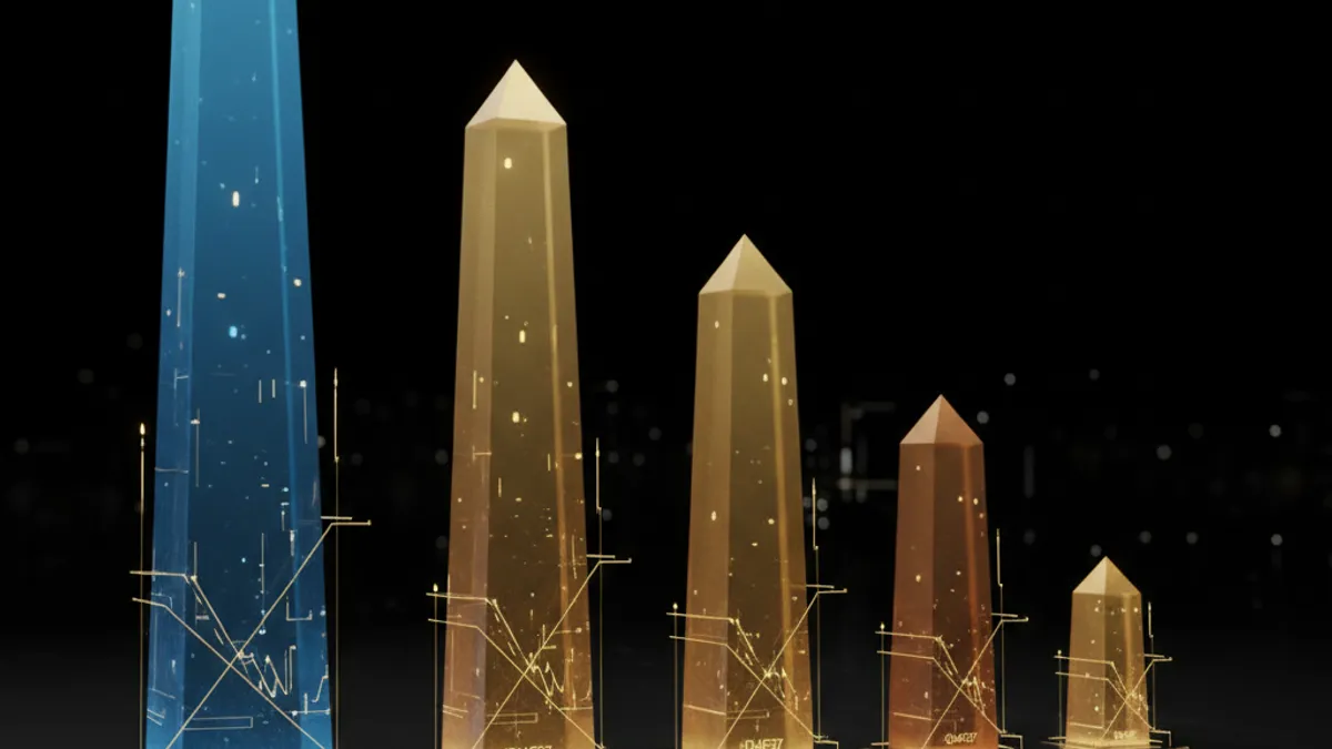 539 各獎等中獎機率比較長條圖:肆獎約 1/10、參獎約 1/103、貳獎約 1/3387、頭獎約 1/57 萬