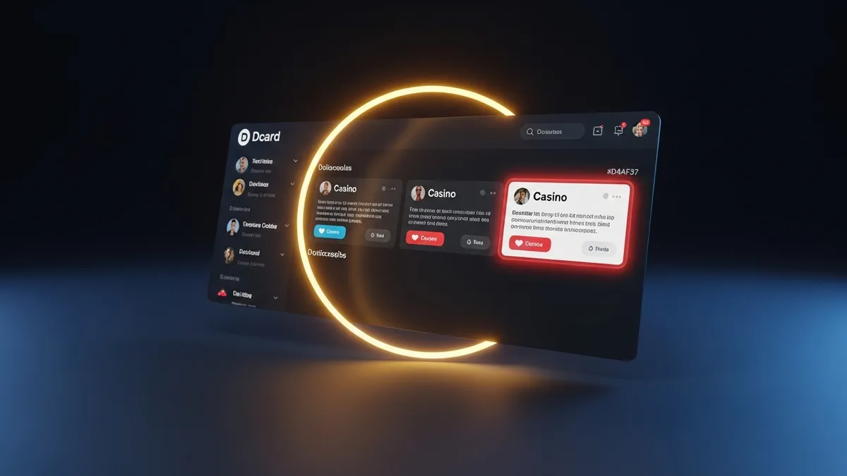 Dcard 娛樂城討論：深色社群介面搭配標亮討論串