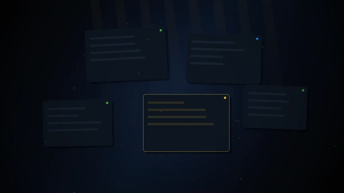 539 線上平台指南:多個平台畫面漂浮在暗色空間