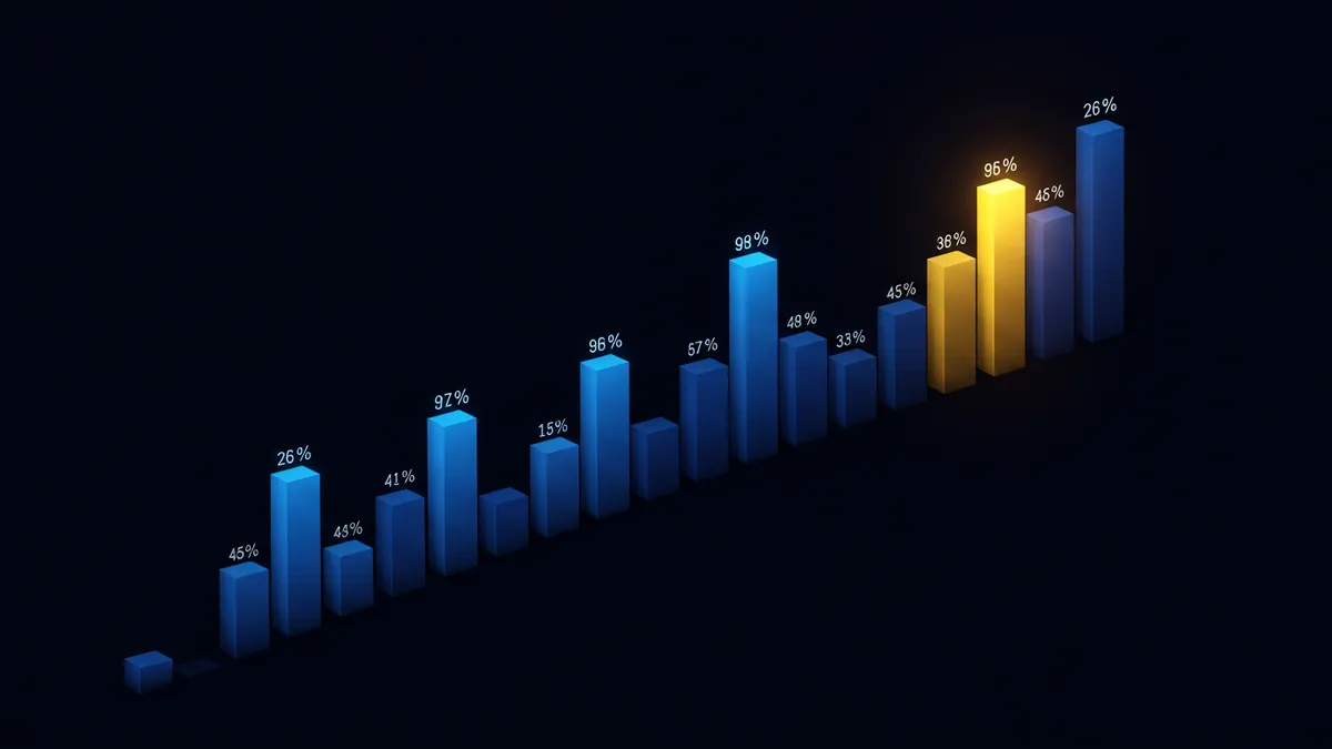 戰神賽特 RTP 比較圖：在眾多機台中以 96.5% 金色高亮標示