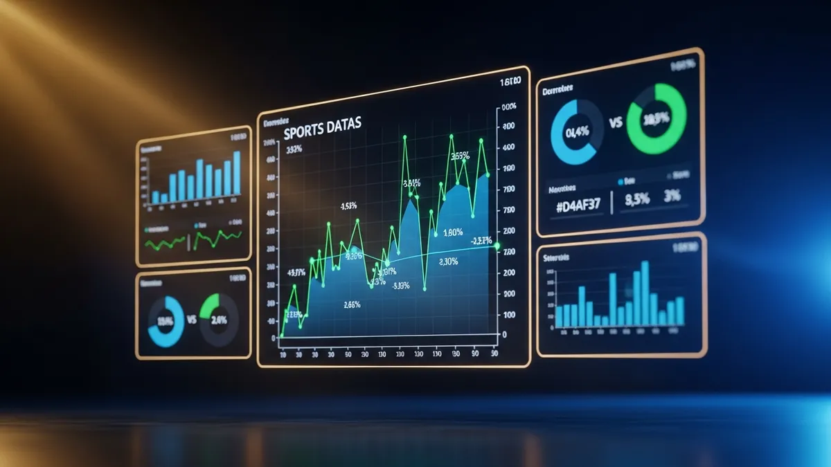 運彩分析方法：全息體育數據儀表板與統計圖表